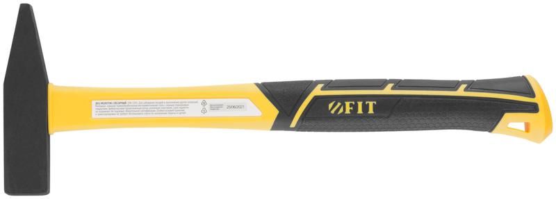 Молоток кованый Профи 400г фибергласовая усилен. ручка FIT 44334 РОС