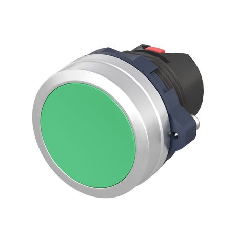 Головка кнопки плоская без фиксации, зеленая, алюминий | M22P-FMGA DKC ДКС