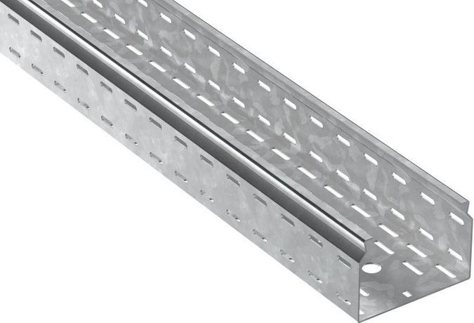 Лоток листовой перфорир. 100х150 L2000 сталь 1.5мм HDZ ESCA 7 IEK CLP10-100-150-150-2-HDZ