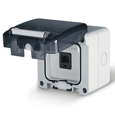 Розетка компьютерная ОП RJ45 DKC DIS137648150 ДКС