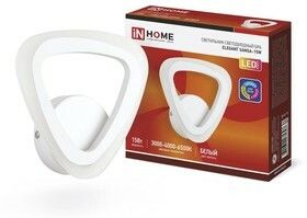 Светильник светодиодный ELEGANT SANSA-W 90Вт 230В 3000-6500K 7000Лм 650х650х130мм c пультом ДУ белый IN HOME - 4690612035369