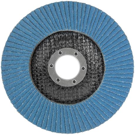 Круг лепестковый торцевой циркониевый, 125 мм Р 100 - 39969 РОС
