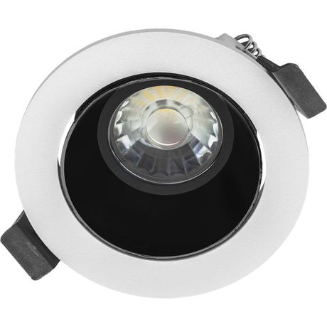 Рамка круглая ADJUSTABLE UGR/R белая/черная | 2902000130 Световые Технологии