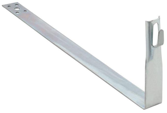 Держатель проводника круглого 6-8мм черепичная кровля L=380мм оцинкованная сталь IEK - ZDP80-11-5-68-380