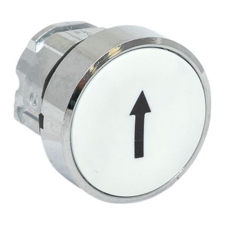 Исполнительный механизм кнопки XB4 белый плоский возвратный без фиксации, стрелка IP65 - XB4BA-1256C-65 EKF