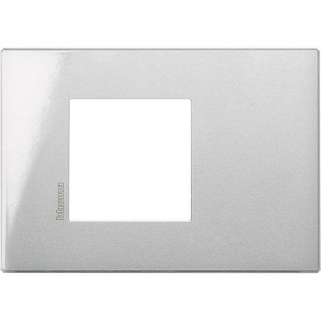 Рамка 2мод. Axolute Air декоративная итальянская модульность алюм. Leg BTC HW4819HC Legrand