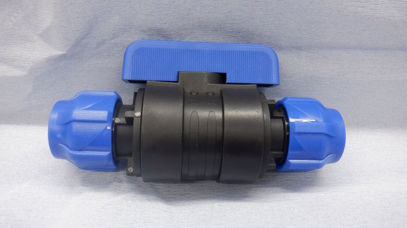 Кран шаровой компрессионный цанга-цанга разборный 20х20 (40/10) VALFEX 121001232020