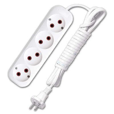 Удлинитель 4х3м без заземл. 6А IP20 У6-766 ШВВП 2х0.75 UNIVersal 9631943 Союз