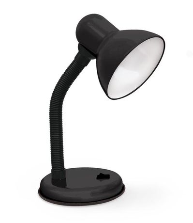 Светильник настольный под лампу на основании СНО 22Ч-E27 230 В ЧЕРНЫЙ (с подвесом) IN HOME - 4690612046877