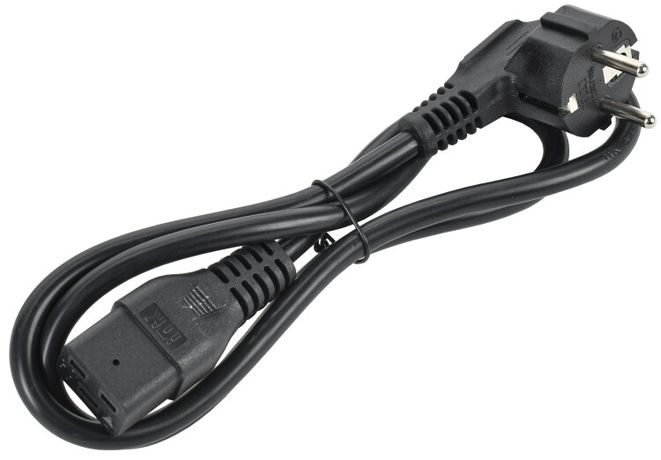 Кабель электропитания PDU 3х1.5 1М разъёмами C19 и Schuko - PC-C19D-1M IEK