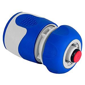 Коннектор с аквастопом для шланга 12 мм GWHC20-058 - Б0003117 ЭРА