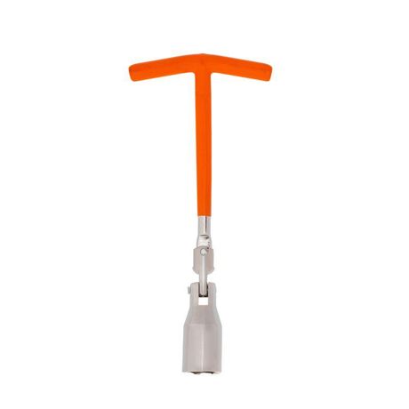 Ключ свечной Т-образный с карданным шарниром, 21х250мм | 80-0727 REXANT MEET