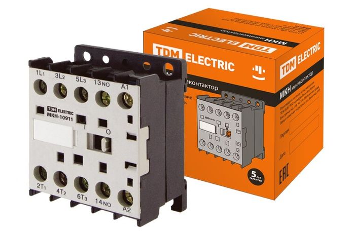 Миниконтактор МКН-10911 9А 230В 1НЗ | SQ0736-0004 TDM