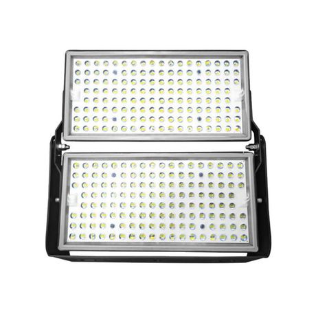 Прожектор светодиодный 2835 SMD 500W 6400K IP65 2*60° AC175-265V/50Hz, черный, LL-932 | 48973 FERON