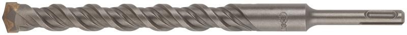 Бур по бетону CUTOP, Profi Plus - двойная спираль, три пылеотводящие кромки, 20 x 260 мм 49-20260 РОС