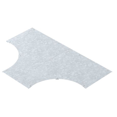 Крышка T-образной секции 600 мм R=500 (TD R5 FT) | 6239869 OBO Bettermann TD FT