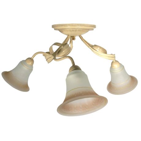 Светильник "Лилия" 131 (Плафон 00013) НПБ 01-3х60-141 Е27 ИУ беж./зол. Элетех 1005403746