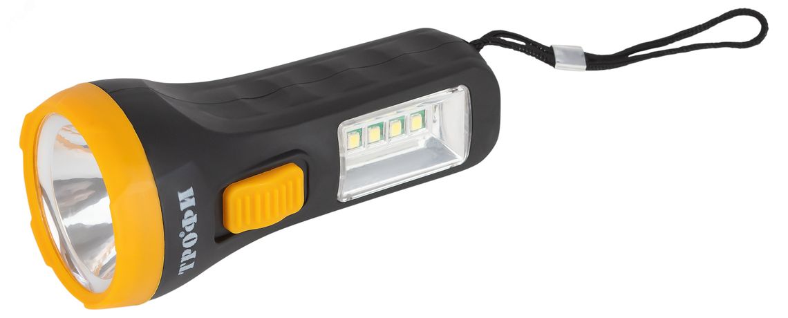 Светодиодный фонарь Трофи UB-101 универсальный на батарейках 1Вт 1 SMD+4 LED 1хAA Элементы питания в комплект не входят ЭРА - Б0054034