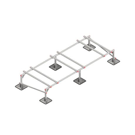 Конструкция опорная для установки оборудования TECHNORAPTOR STEELFOOT 3000х1200 тип 2 HD КМ TR0353 КМ-Профиль