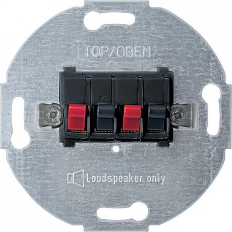Механизм розетки аудио СП Merten быстрозажим. х4 антрацит SchE MTN467014 Schneider Electric