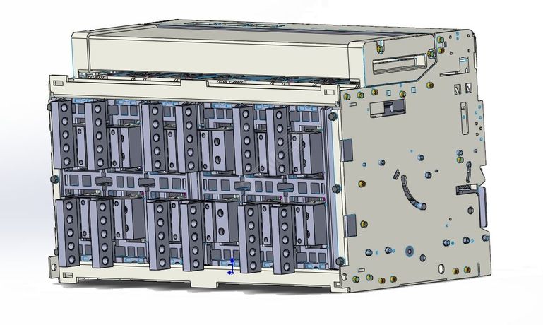 Кассета с выкатными направляющими AL-H40~50G3-AVFS, поставляется только в комплекте воздушным автоматическим выключателем, выписывается отдельным артикулом. - 72313465601 LSIS