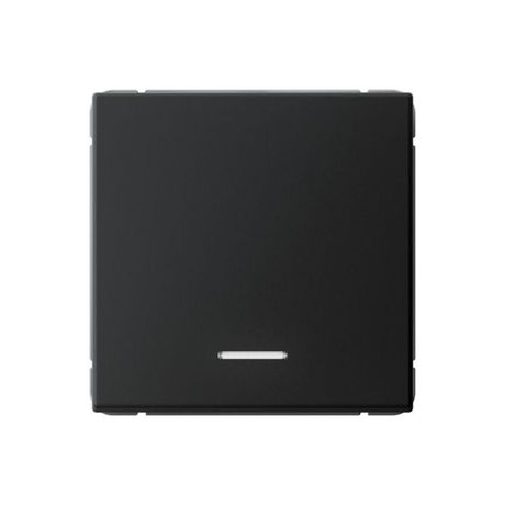 Выключатель 1-кл. ArtGallery (сх. 1а) 10AX с подсветкой механизм карбон SE GAL001013 APC