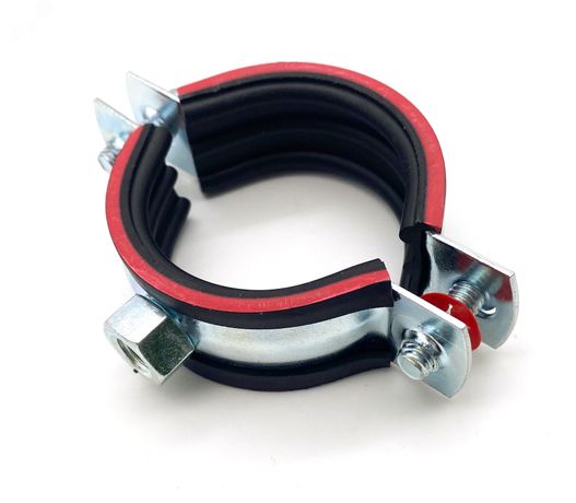 Хомут трубный DGR с гайкой 5 132-143мм М10 - MPN-RC5М10DGR51 Мир хомутов