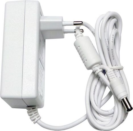 Источник вторичного электропитания стабилизированный. Разъем для подключения нагрузки 5.5-2.5 мм. Цвет корпуса: белый - AT-12/30-2 (White) AccordTec AT-02360