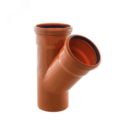 Тройник 45 градусов 160-160 для наружной канализации - 33160160 VALFEX 22969