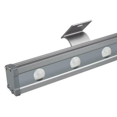 Светодиодный прожектор AR-LINE-1000L-48W-24V RGB-Day4000 (Grey, 15x45 deg, DMX512) (ARL, Закрытый) - 027282 Arlight