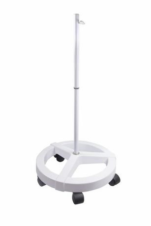 Стойка напольная мобильная для луп с подсветкой , круглая, белая | 31-0822 REXANT MEET