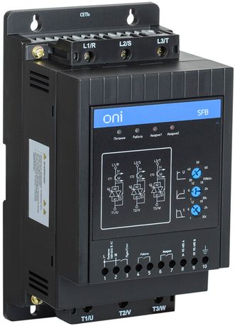 Устройство плавного пуска SFB 3Ф 380В 11кВт 22A Uупр 110-220В Modbus ONI SFB-33-11-A-10 IEK