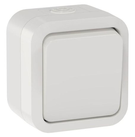 Переключатель 1-кл. ОП TORS TS301 10А IP55 бел. IEK TS-V10-0-10-55-K01