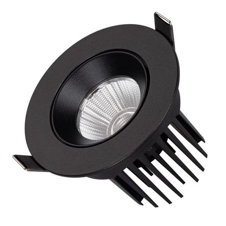 Светильник светодиодный MS-ATOLL-BUILT-TURN-R94-10W Day4000 (BK 36 deg 230В) IP54 металл Arlight 044619