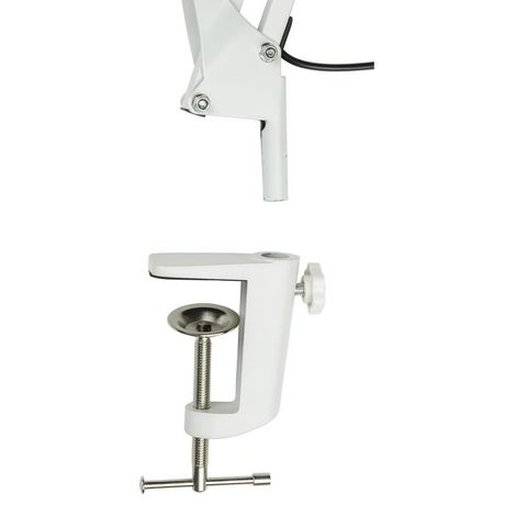 Светильник настольный c увеличительным стеклом 5-ти кратное увеличение 8W Механический выключатель на шнуре TLD-568 White/LED/300Lm/2700-5500K/Dimmer/X5 Белый - UL-00007386 Uniel