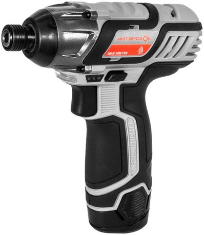 АКБ и ЗУ картон) - 808.0.0.70 Шуруповерт ударный аккумуляторный ШАУ-100/12Э АПИ-Т 12В (без Интерскол