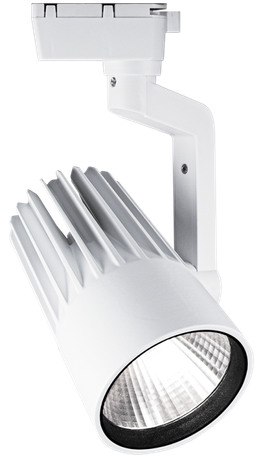 Светильник светодиодный трековый однофазный PTR 0130-2 30w 3000K 24° WH (белый) IP40 | .5035218 JAZZWAY