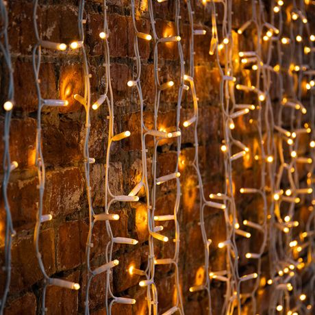 Гирлянда профессиональная Светодиодный Дождь 2х3м, постоянное свечение, белый провод КАУЧУК, 230 В, диоды ТЕПЛЫЙ БЕЛЫЙ, 760 LED - 237-136 NEON-NIGHT