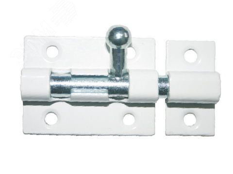 Шпингалет Кунгур ЗТ7 белый - 10367 ПТК