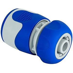 Соединитель-коннектор для шланга 12мм (1/2) пластик TPR (20/200) Green Apple Б0003116 ЭРА