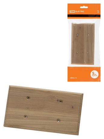 Накладка на бревно деревянная универсальная НБУ 1Пх2 280 мм, под покраску | SQ1821-0313 TDM