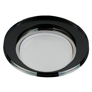 Светильник точечный встраиваемый под лампу DK80 13Вт GX53 черный | Б0019577 ЭРА