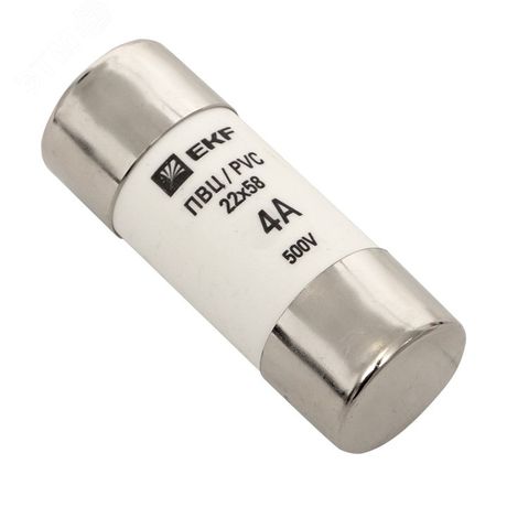 Плавкая вставка цилиндрическая ПВЦ (22х58) 4А EKF PROxima | pvc-22x58-4