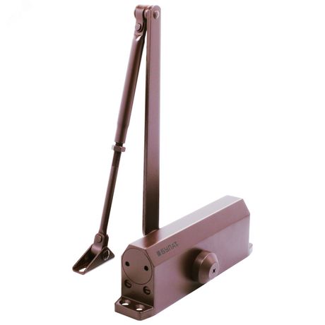 Доводчик дверной Булат ДД 504/4 A-C (60-85 кг) коричневый - 13504 ПТК