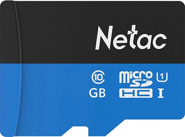 Карта памяти MicroSD card P500 Standard 16GB retail version only Netac NT02P500STN-016G-S