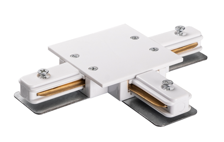 Коннектор для встраиваемого шинопровода белый T-образный PTR/R CT-WH | .5031913 Jazzway