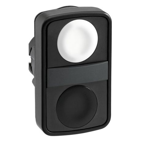 ГОЛОВКА КНОПКИ ДВОЙНАЯ БЕЗ МАРКИРОВКИ ZB5AA7120 | Schneider Electric