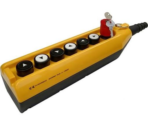 Пульт управления с аварийной кнопкой ключом CP EMAS PV7EA30B222