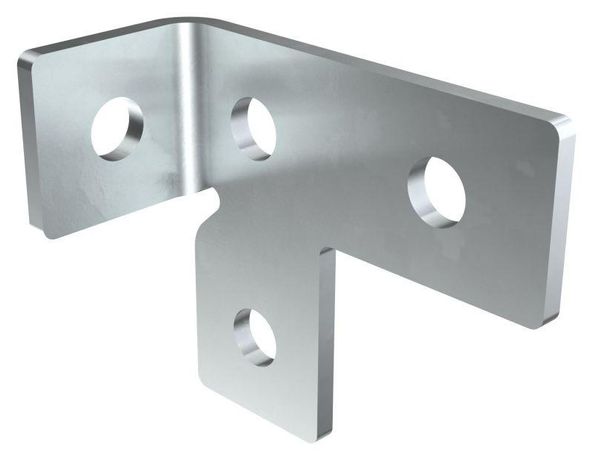 Пластина T-образная с прав. отгиб. под 90град. HDZ | CPL10-TRO-90-HDZ IEK