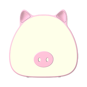 Светильник настольный Qplus 5Вт 2700-6000К 200лм 5В аккум. Li-ion 1200мА.ч диммир. ночник роз. GAUSS NN7034